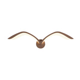 Nordic Acrylic Seagull Wing LED Wall Sconce Modern Indoor Wall Light for Living Room and Bedroom