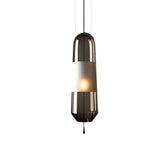 Nordic Art Glass Cylinder Pendant Light for Dining Room and Modern Kitchen Island
