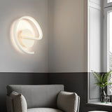 Nordic Artistic LED Wall Sconce Modern Line Art Circular Indoor Decorative Lighting