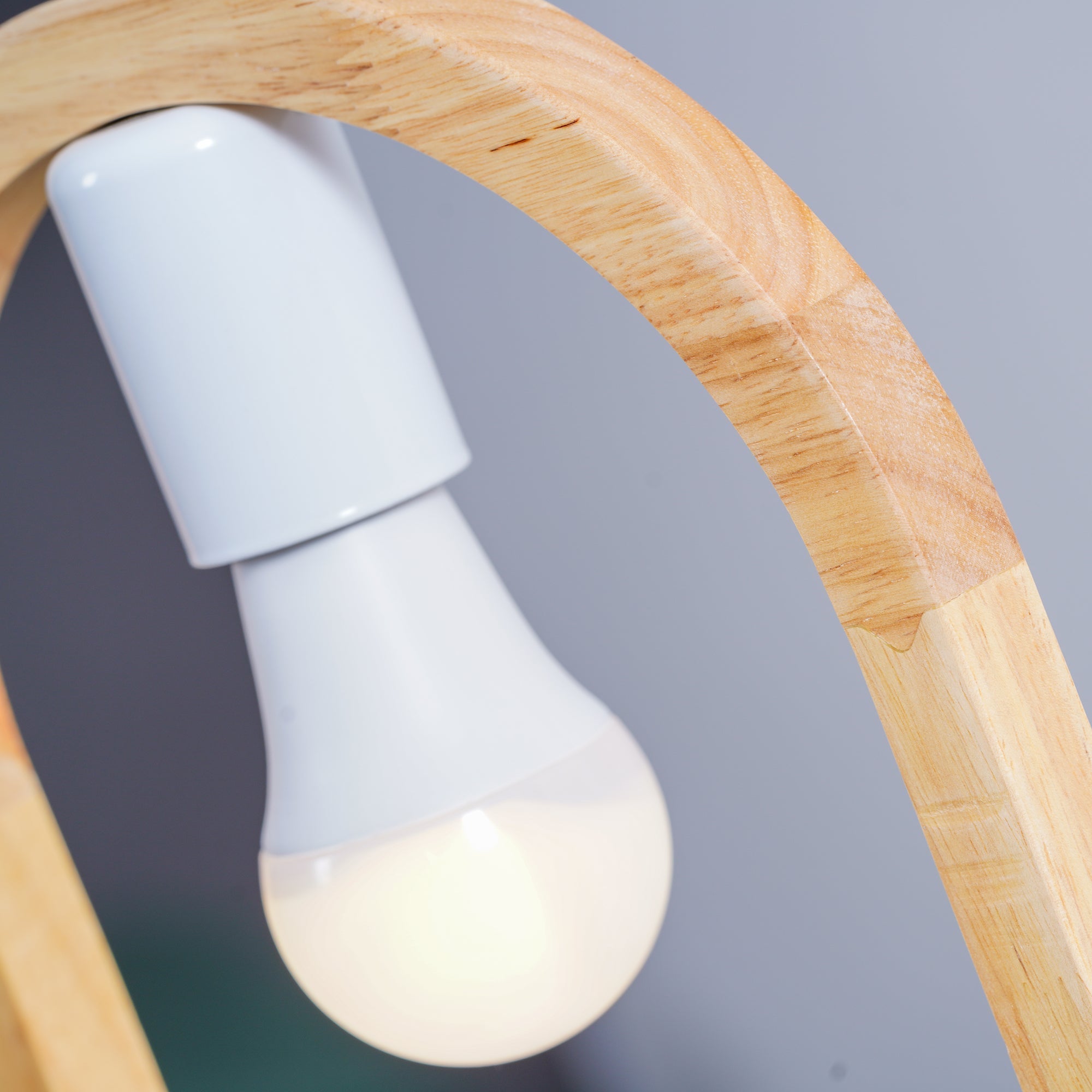 Nordic Bird House Resin Pendant Light Wood Geometric Hanging Lamp for Modern Home Decor