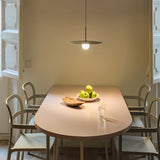 Nordic Black Iron and Glass LED Pendant Light Modern Creative Hanging Chandelier for Dining Room Kitchen