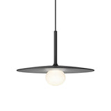 Nordic Black Iron and Glass LED Pendant Light Modern Creative Hanging Chandelier for Dining Room Kitchen