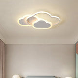 Modern Arc Design Cloud Shape LED Ceiling Light for Kids Room and Bedroom