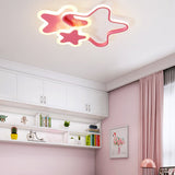 Modern Cartoon LED Ceiling Lamp for Kids Bedroom Nordic Creative Nursery Overhead Lighting