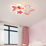 Modern Cartoon LED Ceiling Lamp for Kids Bedroom Nordic Creative Nursery Overhead Lighting