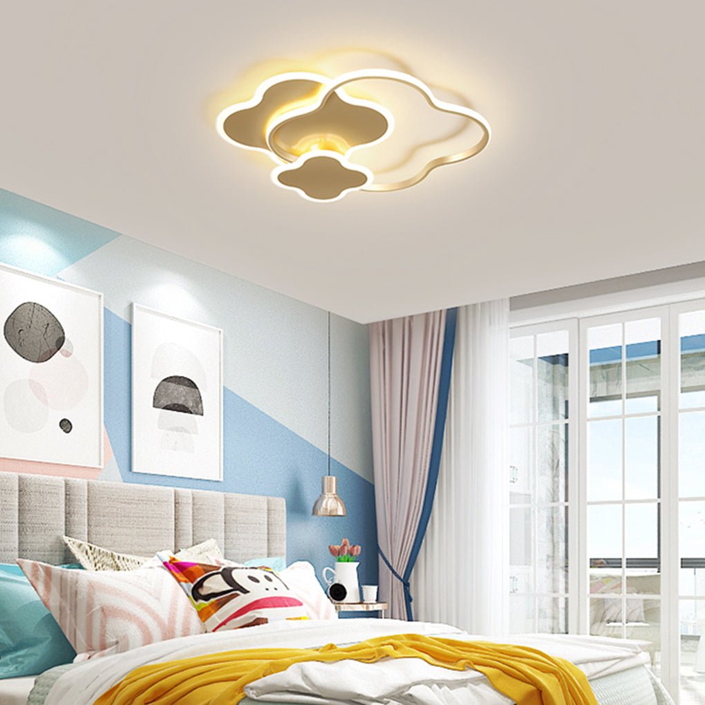 Modern Cloud Design LED Ceiling Light for Children's Bedroom and Nursery Decor