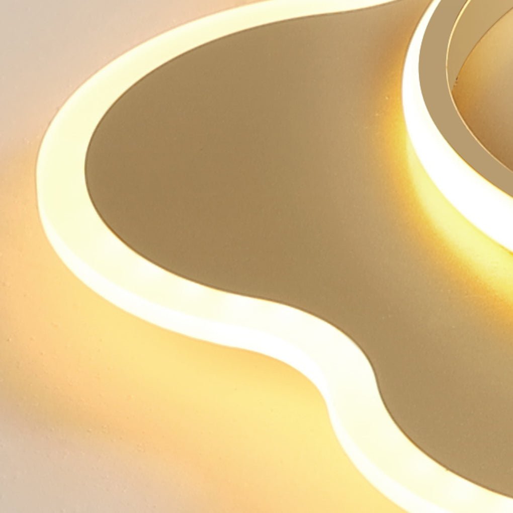 Modern Cloud Design LED Ceiling Light for Children's Bedroom and Nursery Decor