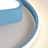 Modern Five Pointed Star LED Ceiling Light Dimmable Flush Mount Lamp for Kids Bedroom