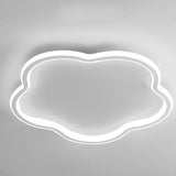 Modern Ultra Thin Cloud Shaped LED Ceiling Light with Three Color Dimming for Kids Room
