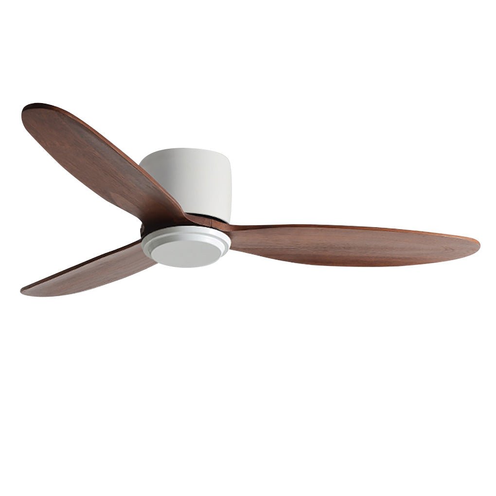 52 Inch Modern Nordic LED Ceiling Fan with Silent Inverter Motor and Adjustable Light