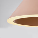 Nordic Minimalist Conical LED Pendant Light Colorful Macaron Kitchen Island Hanging Lamp