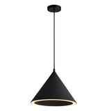 Nordic Minimalist Conical LED Pendant Light Colorful Macaron Kitchen Island Hanging Lamp