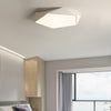 Modern Nordic Geometric LED Ceiling Light Ultra Thin Dimmable Flush Mount Fixture