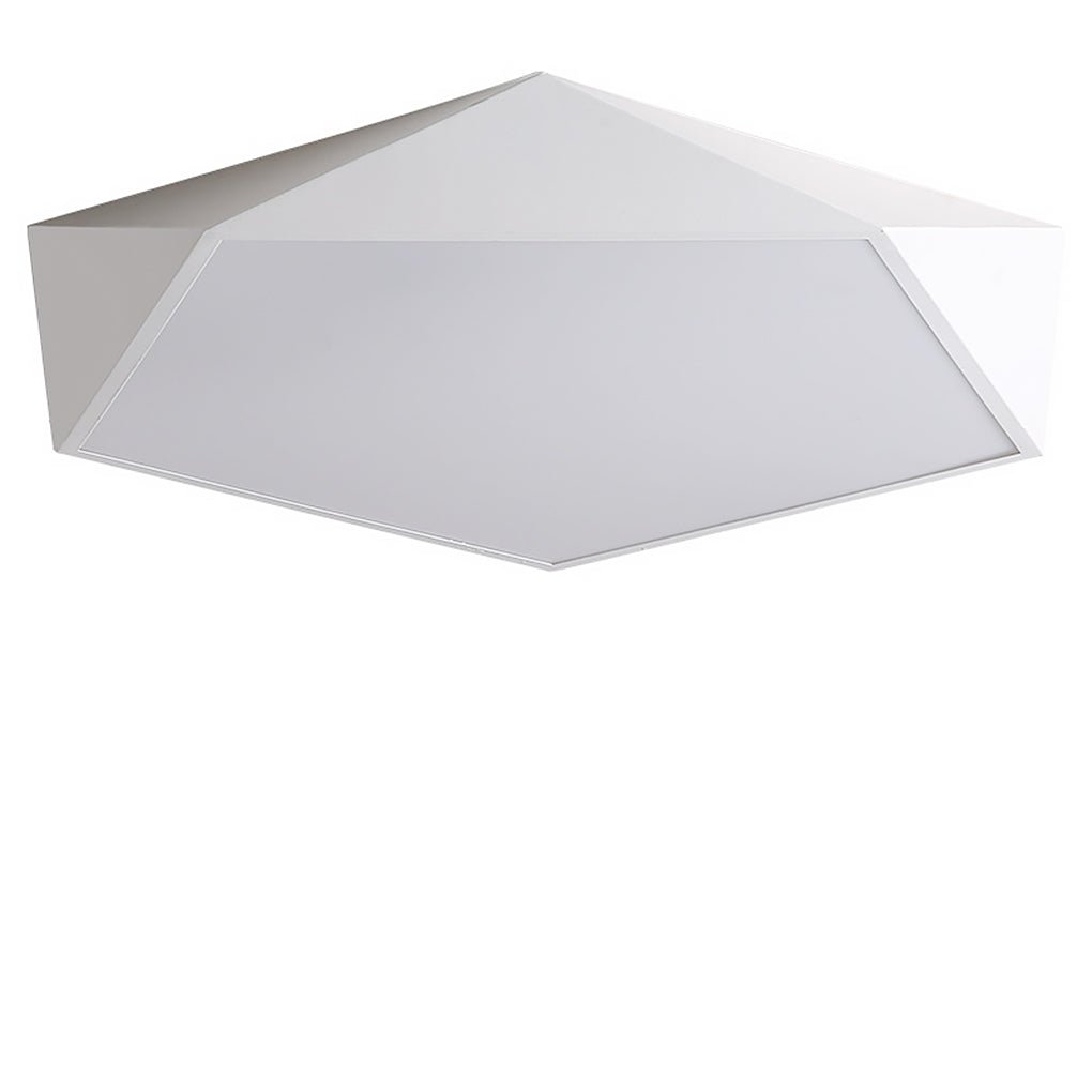 Modern Nordic Geometric LED Ceiling Light Ultra Thin Dimmable Flush Mount Fixture