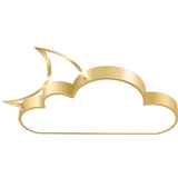 Creative Cloud Shaped LED Ceiling Lamp for Childrens Bedroom and Playroom Lighting