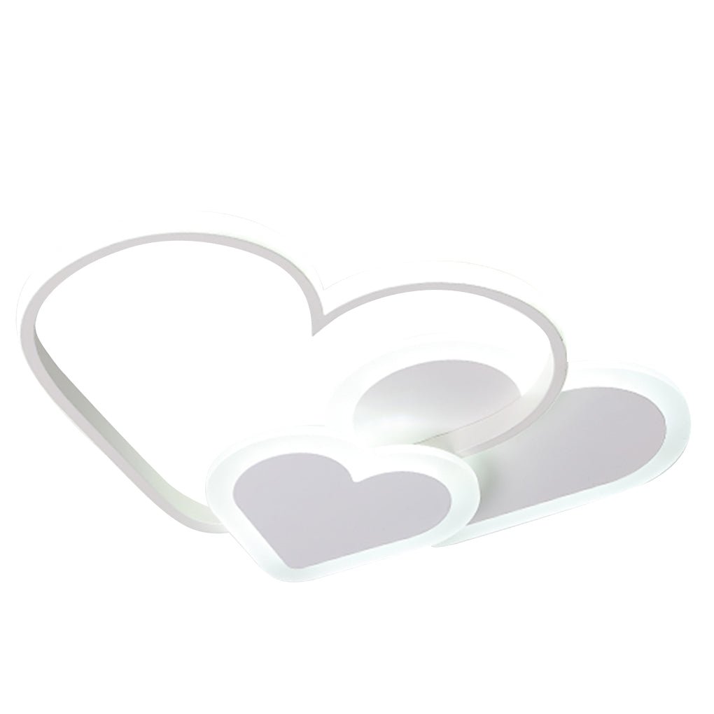 Creative Heart Shaped LED Ceiling Lighting Modern Nordic Flush Mount for Children Room