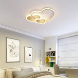Creative Heart Shaped LED Ceiling Lighting Modern Nordic Flush Mount for Children Room