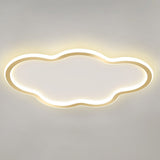 Modern Gold Arc Cloud LED Ceiling Light for Kids Bedroom and Minimalist Home Decor