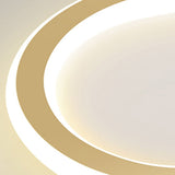 Modern Gold Arc Cloud LED Ceiling Light for Kids Bedroom and Minimalist Home Decor