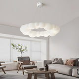Nordic White Cloud LED Flush Mount Ceiling Light Dimmable Bubble Pendant Lighting