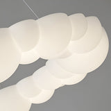 Nordic White Cloud LED Flush Mount Ceiling Light Dimmable Bubble Pendant Lighting