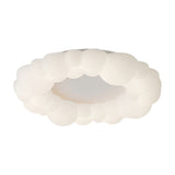 Nordic White Cloud LED Flush Mount Ceiling Light Dimmable Bubble Pendant Lighting
