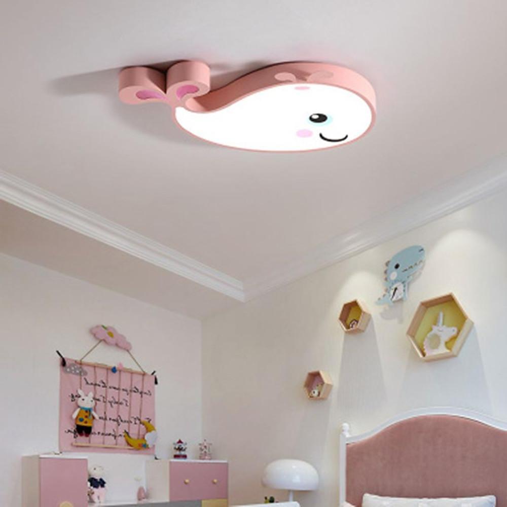 Modern Animal Shaped LED Flush Mount Ceiling Light for Children Bedroom Nursery