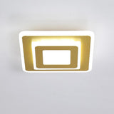 Modern Minimalist Square LED Flush Mount Ceiling Light for Hallway Entryway and Low Ceiling Areas