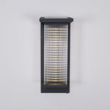 Oleron Modern Solar Powered Outdoor Wall Lamp Waterproof LED Sconce for Garden and Patio Set of 2