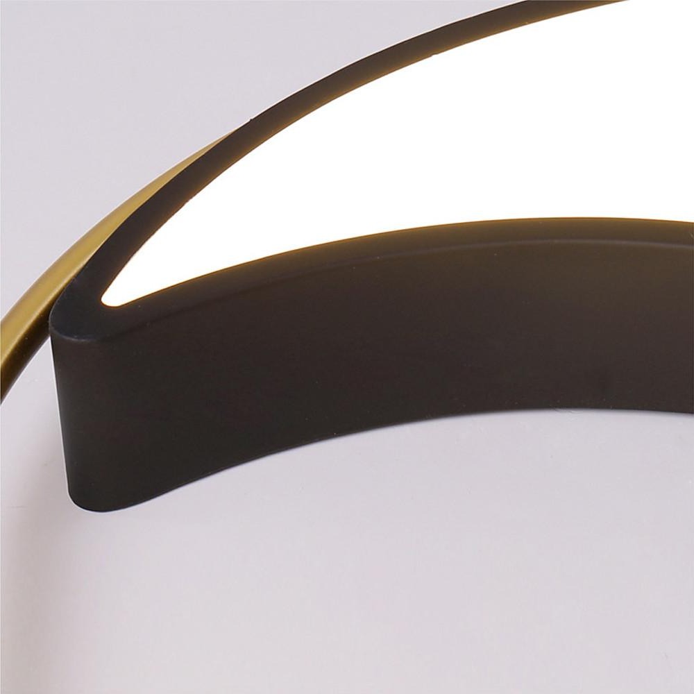 Modern Moon and Star Dimmable LED Flush Mount Ceiling Light for Nursery and Kids Bedroom