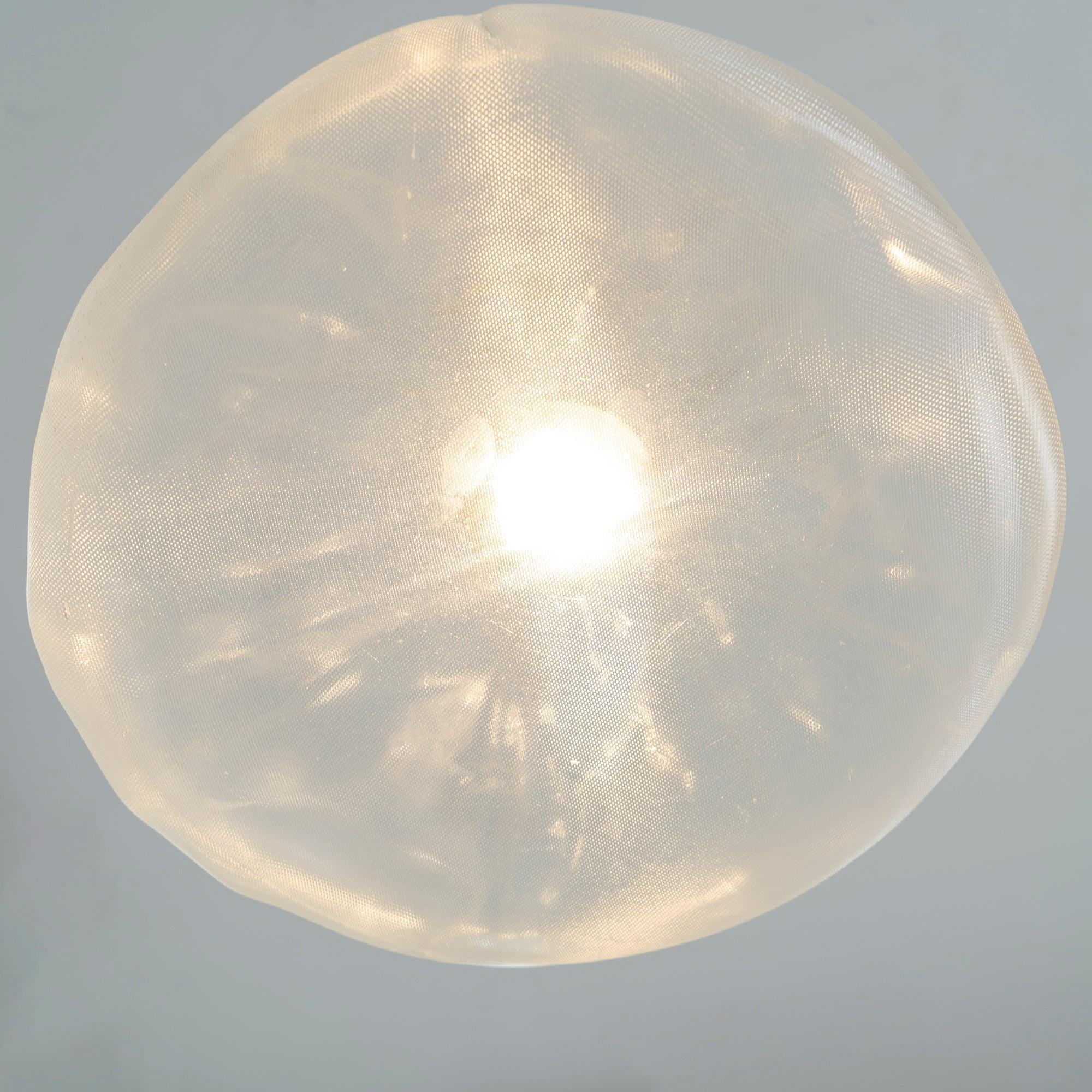 Organic Blown Glass Multi Head Pendant Light for Modern Entryway and Dining Spaces