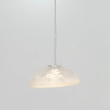 Organic Blown Glass Multi Head Pendant Light for Modern Entryway and Dining Spaces