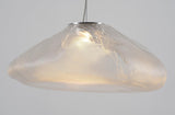 Organic Blown Glass Multi Head Pendant Light for Modern Entryway and Dining Spaces