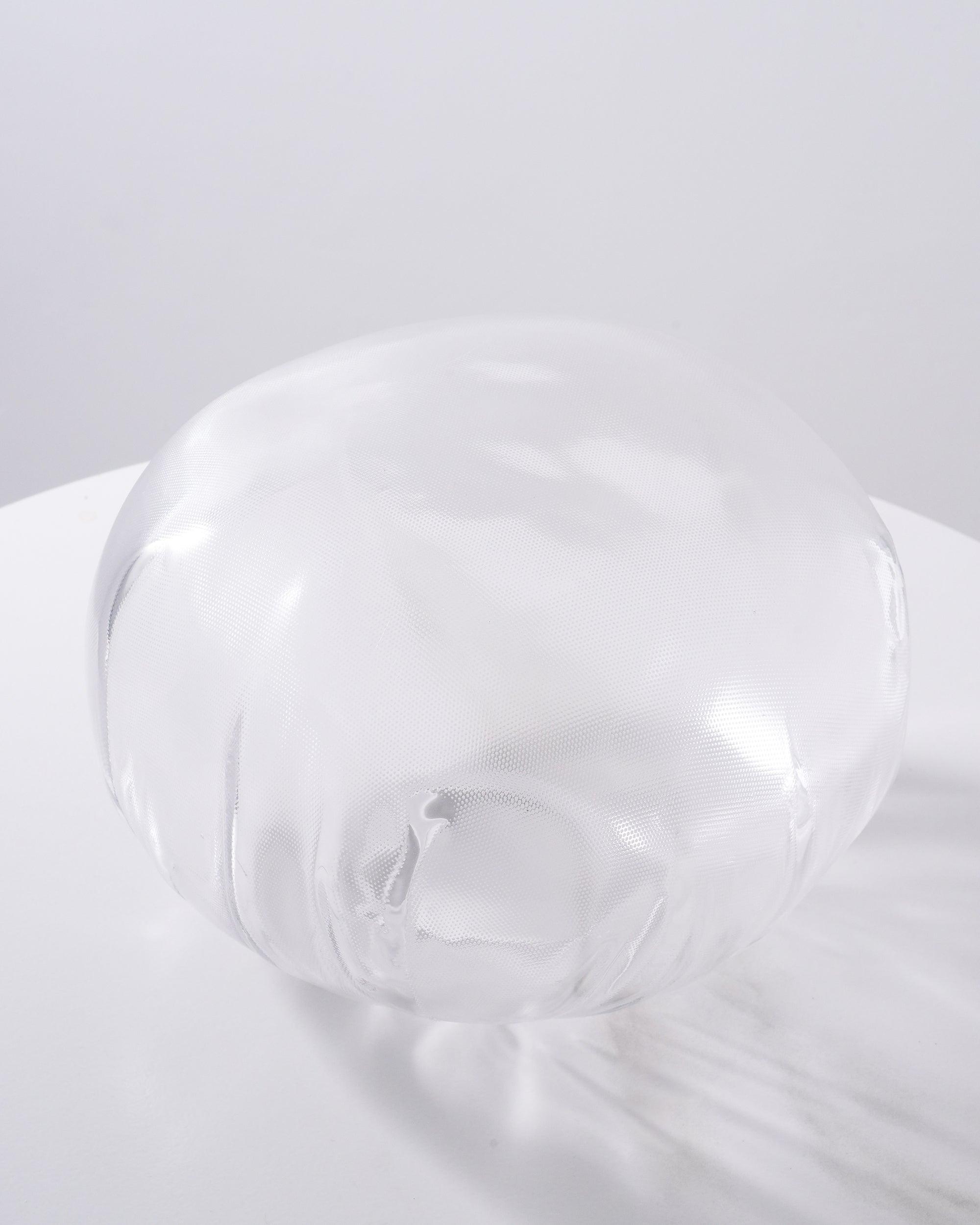 Organic Blown Glass Multi Head Pendant Light for Modern Entryway and Dining Spaces