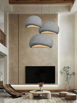 Organic Floating Cloud Swag Light Plug In Pendant Ceiling Lamp Fixture