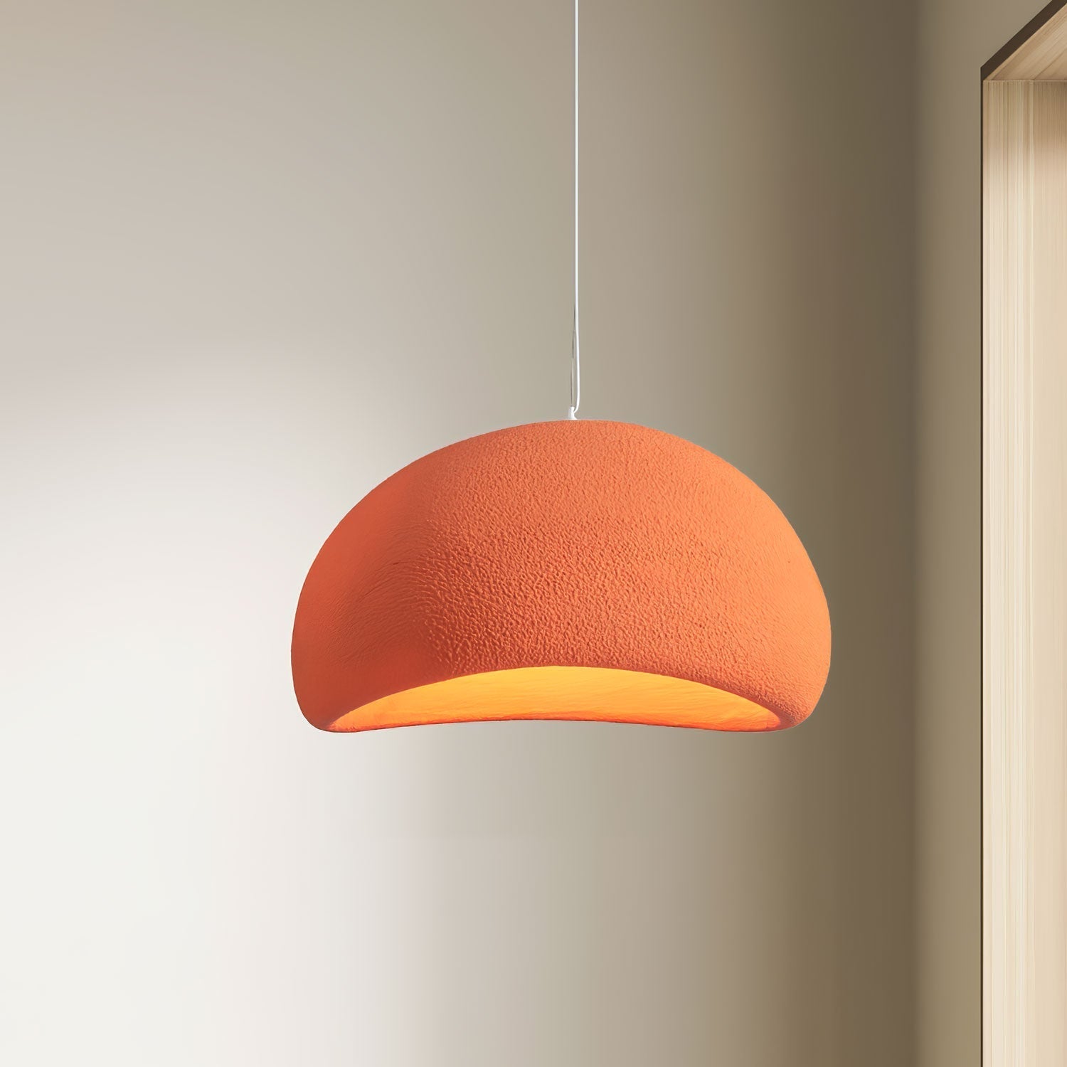 Organic Floating Cloud Swag Light Plug In Pendant Ceiling Lamp Fixture