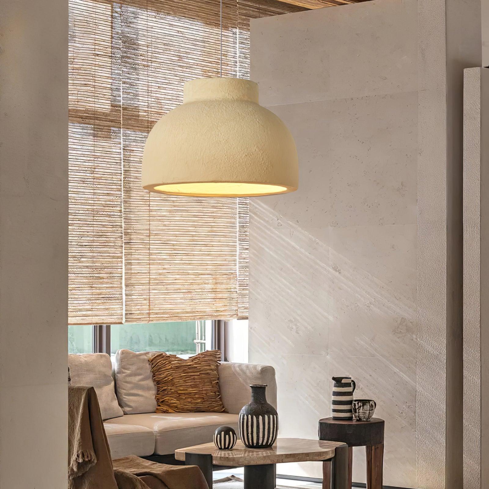 Organic Wabi Sabi Grain Drop Resin Pendant Lamp Modern Hanging Ceiling Light for Home