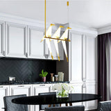 Origami Bird LED Pendant Light Modern Crane Chandelier for Dining Room and Living Space