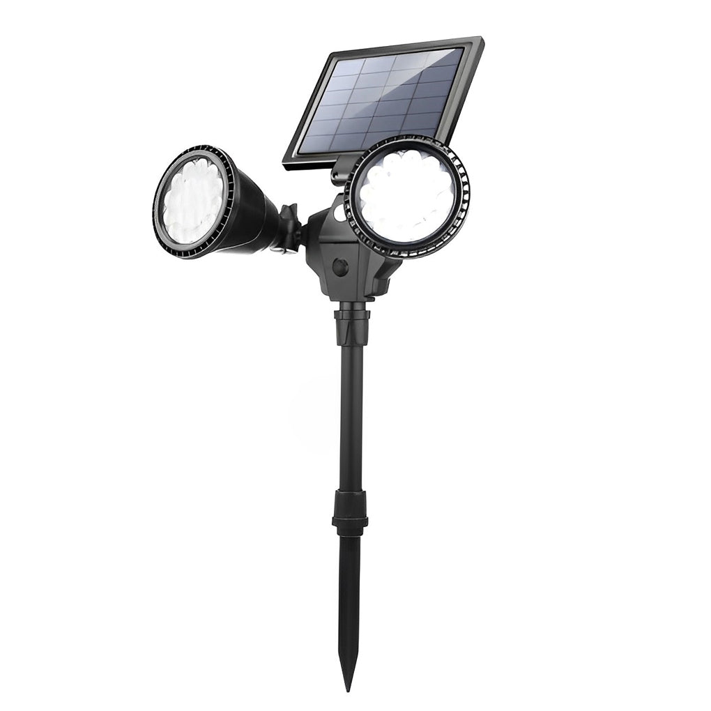 Outdoor Solar Motion Sensor Garden Lights Waterproof LED Pathway Landscape Stake Lamp