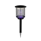 Outdoor Stainless Steel Solar Powered Bug Zapper and Waterproof Mosquito Killer LED Garden Light