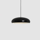 Pangen Modern Glossy Aluminum Dome Pendant Light 60cm Polycarbonate Diffuser Ceiling Fixture