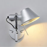Parete Modern Adjustable Aluminum Wall Sconce Industrial Cone Shade Lighting for Office and Living Room