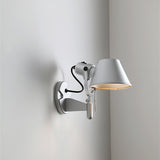 Parete Modern Adjustable Aluminum Wall Sconce Industrial Cone Shade Lighting for Office and Living Room