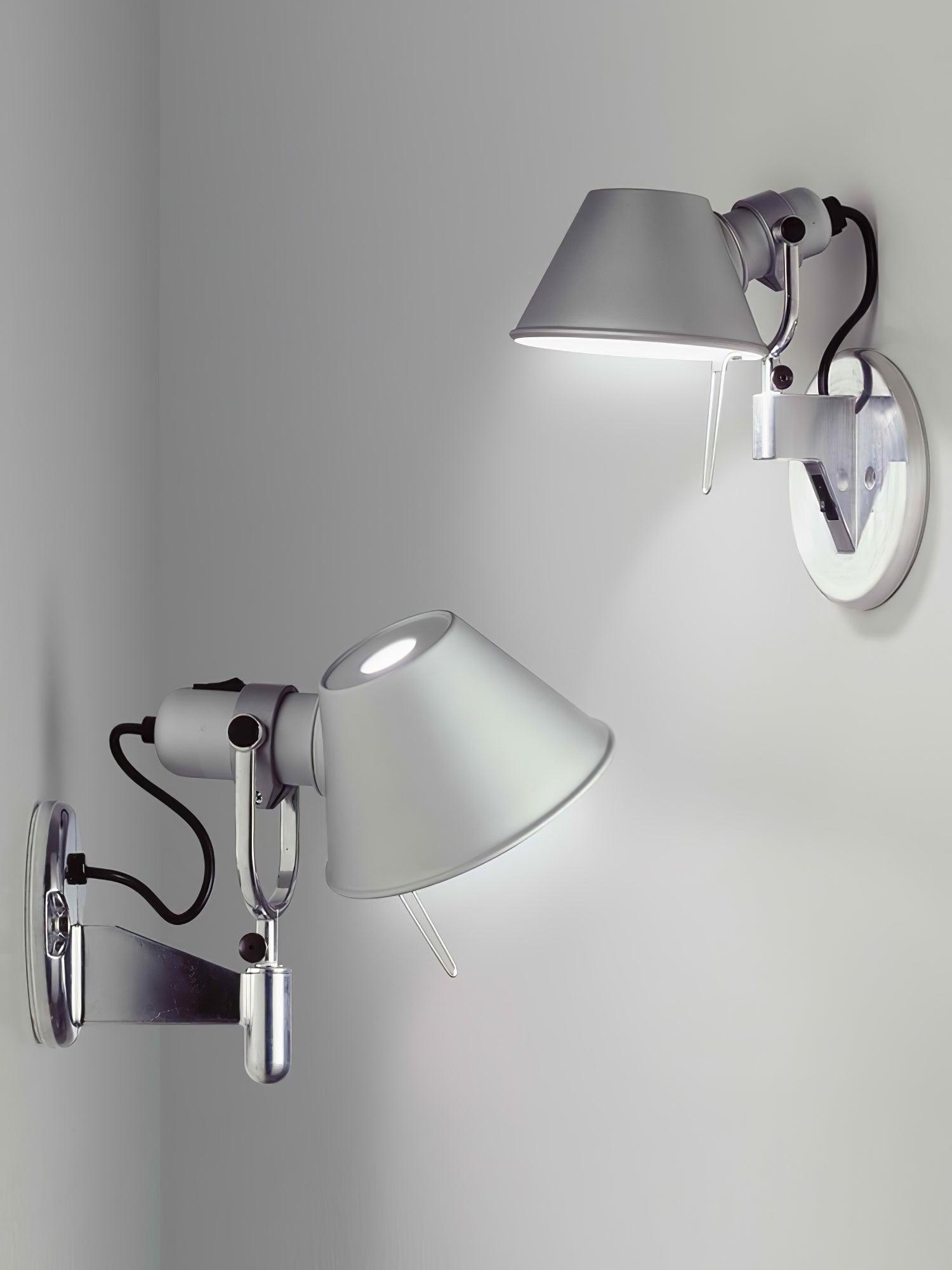 Parete Modern Adjustable Aluminum Wall Sconce Industrial Cone Shade Lighting for Office and Living Room