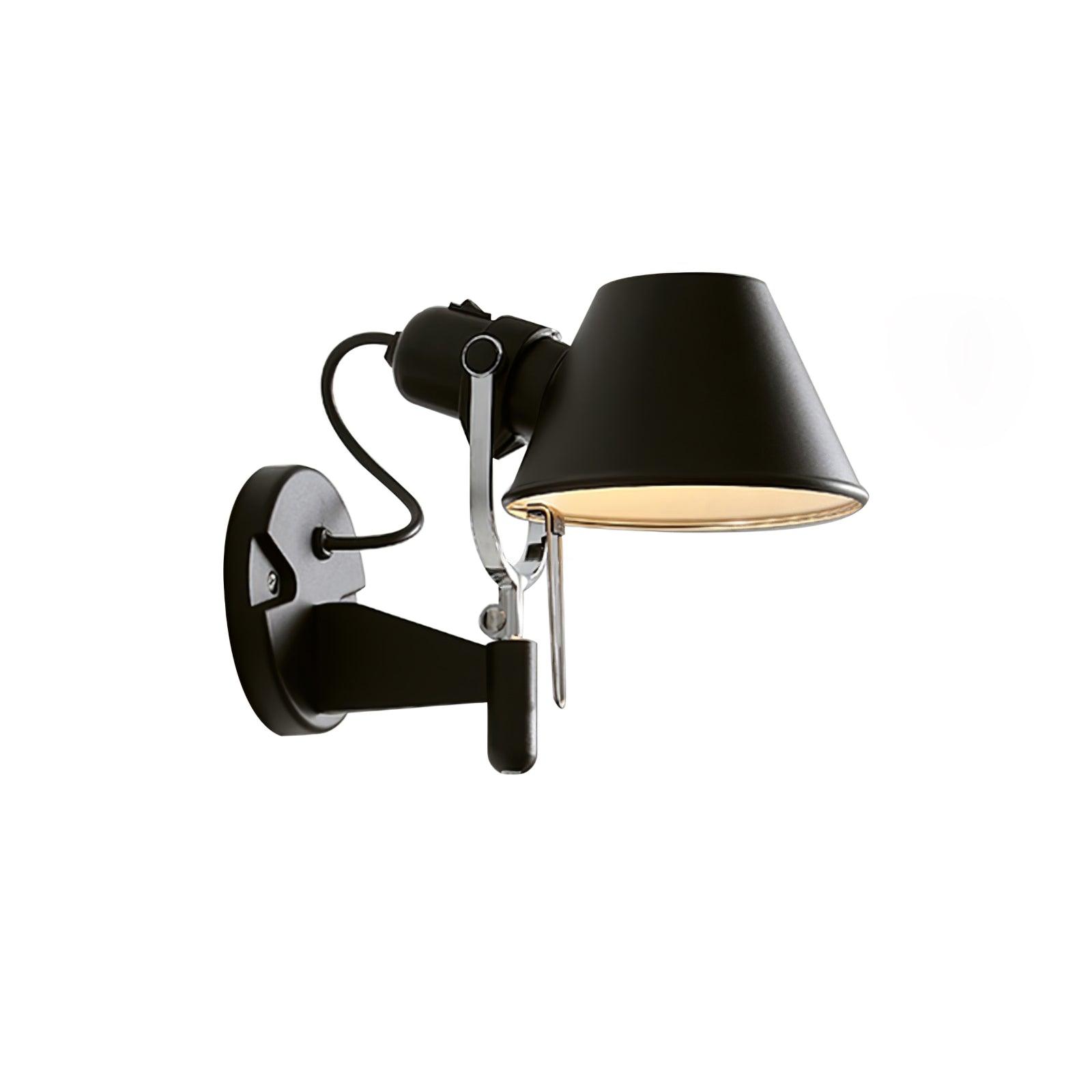 Parete Modern Adjustable Aluminum Wall Sconce Industrial Cone Shade Lighting for Office and Living Room