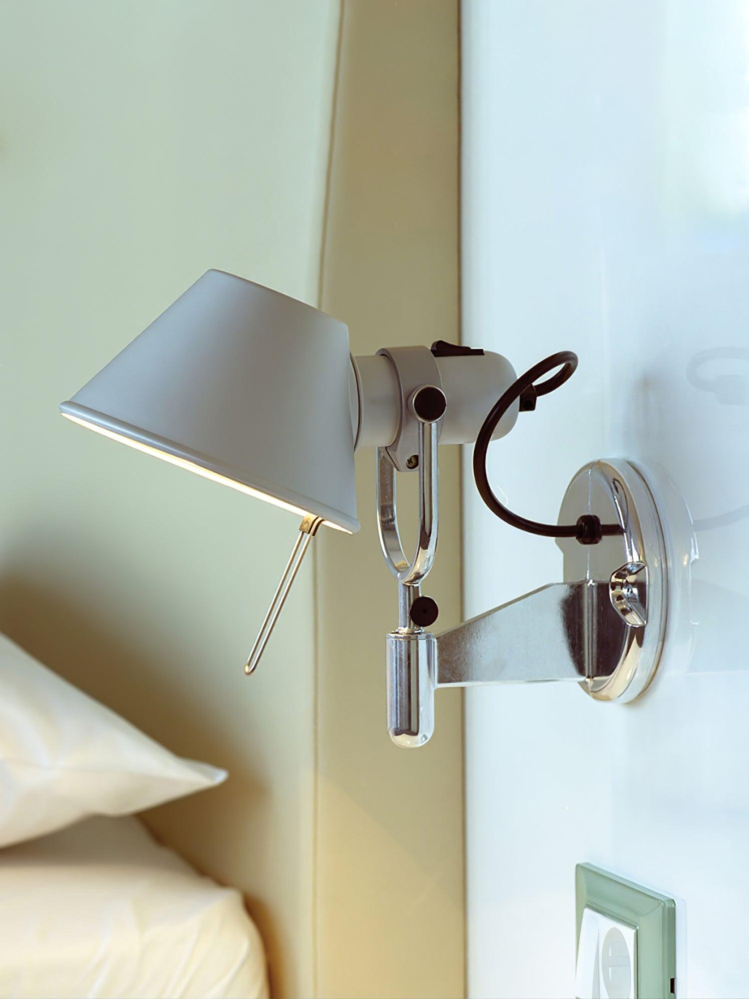 Parete Modern Adjustable Aluminum Wall Sconce Industrial Cone Shade Lighting for Office and Living Room
