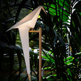 Modern Origami Bird LED Table Lamp Creative Paper Crane Nightstand Light