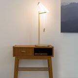 Modern Origami Bird LED Table Lamp Creative Paper Crane Nightstand Light