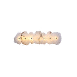 Petra Modern Alabaster Wall Sconce Gold LED Interior Light for Living Room and Bedroom