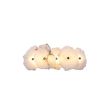 Petra Modern Alabaster Wall Sconce Gold LED Interior Light for Living Room and Bedroom